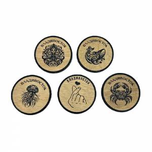 Магнит дерево круглый малый